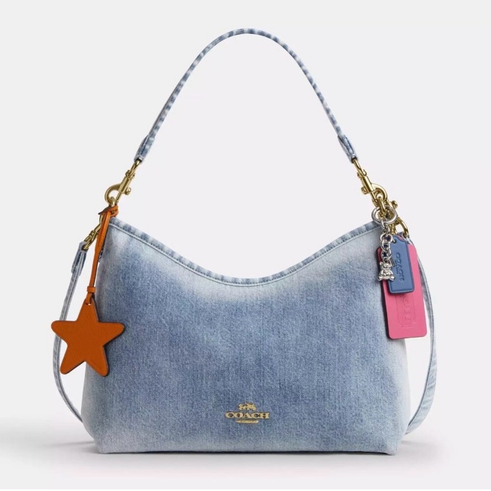 Coach Laurel Shoulder/Crossbody Bag- SOLD OUT ONLINE- Loved Denim